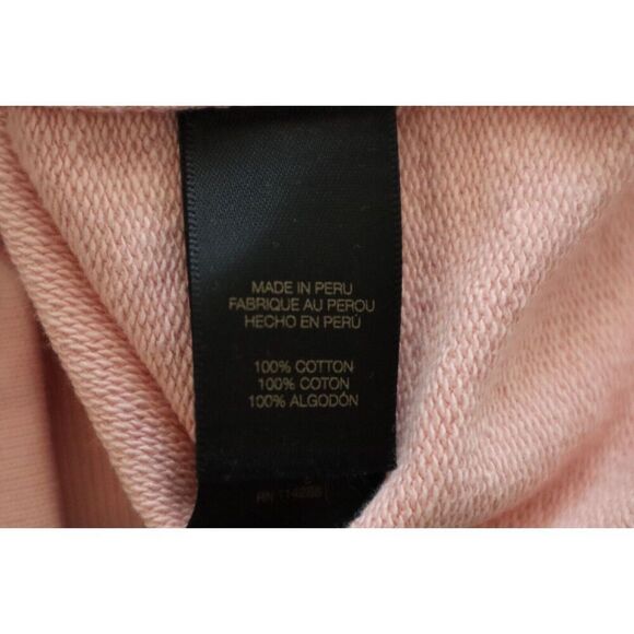 Frye WFF8BKL02-621 Women's Sz S Silver Pink Circle Logo Graphic Hoodie - Picture 7 of 12